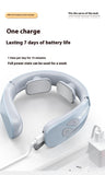 EMS Electric Neck Massager with Heat Therapy – USB Rechargeable Cervical Pain Relief Device