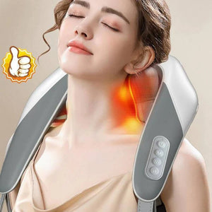 3D Kneading Neck Massager with Heat – Pain Relief Device