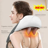 3D Kneading Neck Massager with Heat – Pain Relief Device
