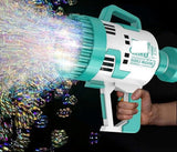 Rocket Bubble Blaster – 48-Hole Bubble Machine for Kids