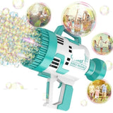 Rocket Bubble Blaster – 48-Hole Bubble Machine for Kids