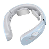 EMS Electric Neck Massager with Heat Therapy – USB Rechargeable Cervical Pain Relief Device