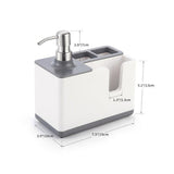 Multi-Function Kitchen Holder – Utensils & Soap Dispenser