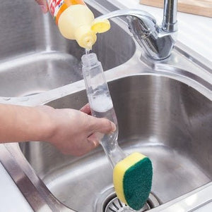 Multi-Purpose Injection Water Brush – Kitchen Cleaner