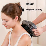 Six-Head Fascial Gun – Deep Tissue Massage Device
