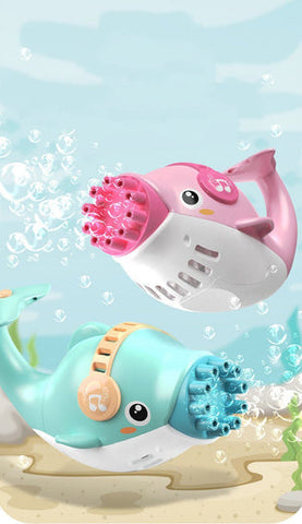 Dolphin Bubble Machine – Ten-Hole Fun Toy